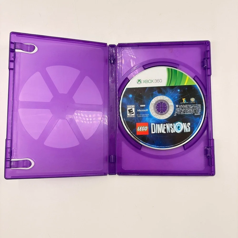 LEGO Dimensions Xbox 360 Tested Disc Only Adventure‎ Game Warner Bros